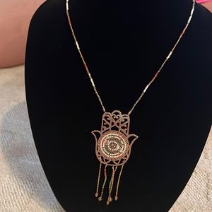 NEW Mishky Hamsa (Hand) Necklace